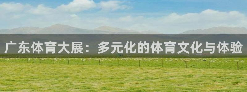 广东体育大展：多元化的体育文化与体验